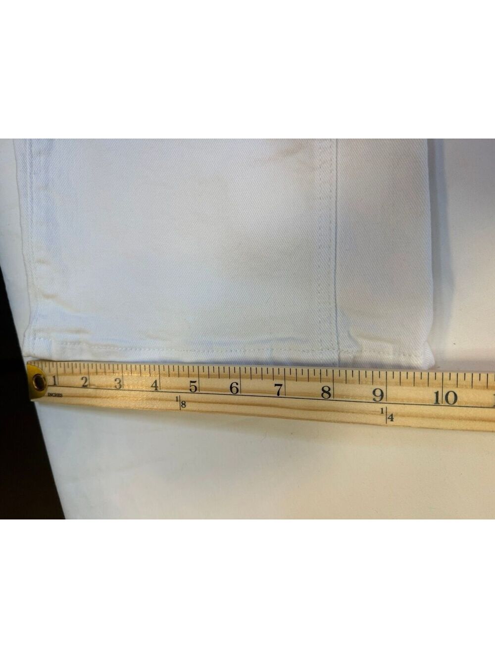 BloomChic White Stretchy Straight-Leg Jeans - 18 - Picture 9 of 12